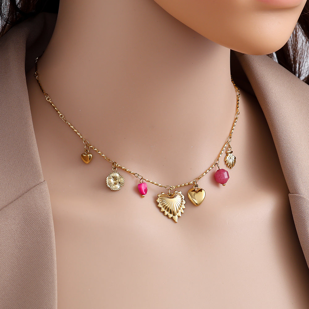 Golden Charms Ketting