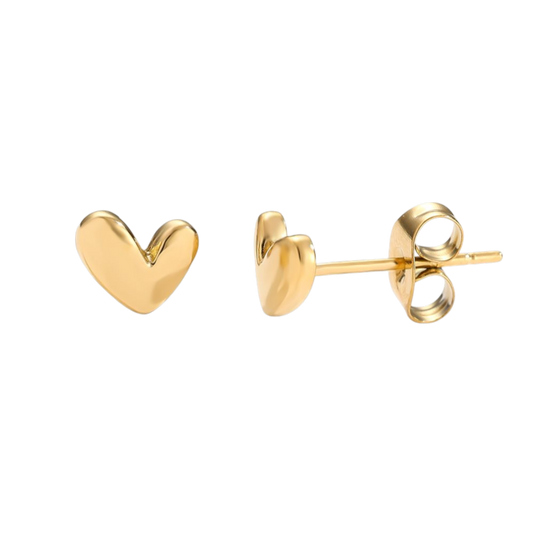Amara Heart Studs