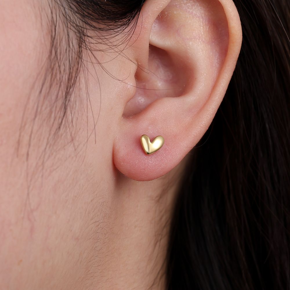 Amara Heart Studs