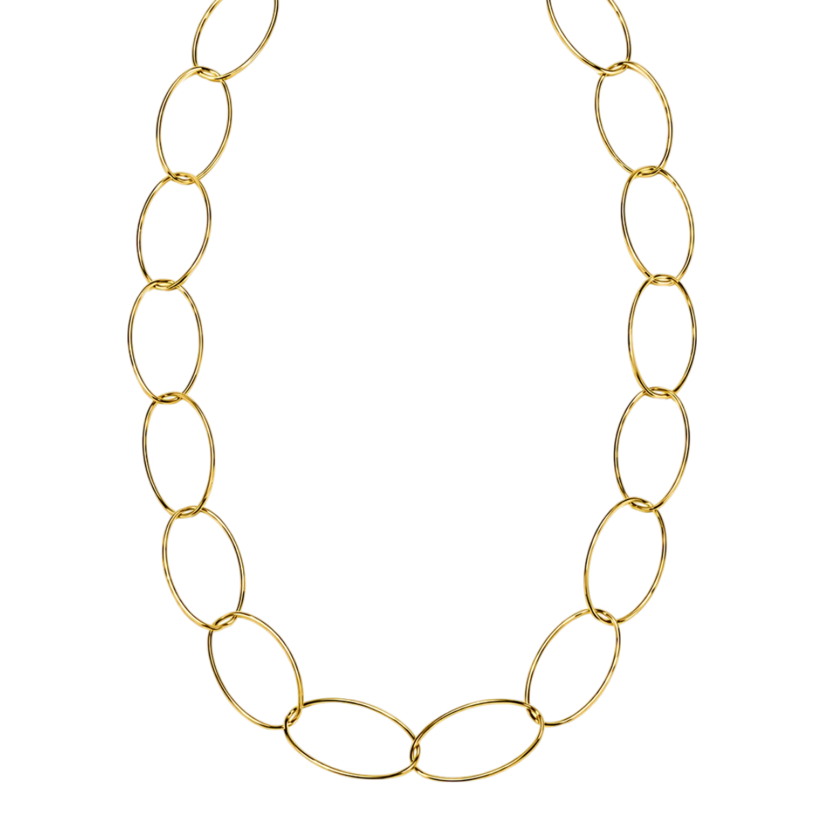 Basic Oval Lange Ketting