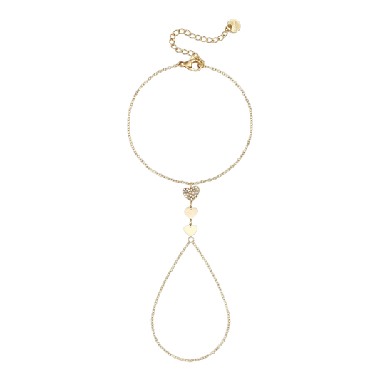Sweet Hearts Hand Chain