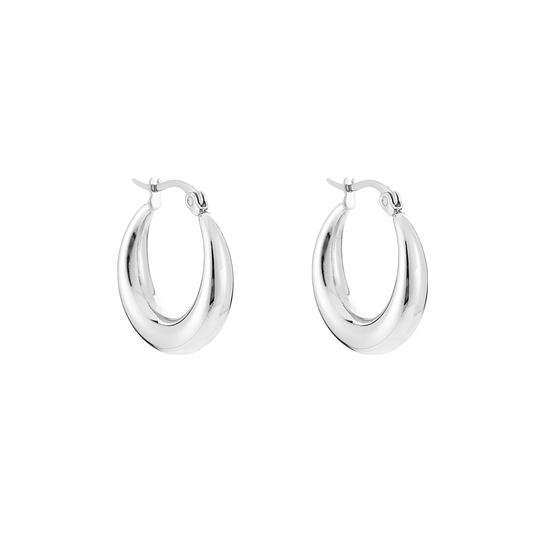 Subtle Shine Hoops