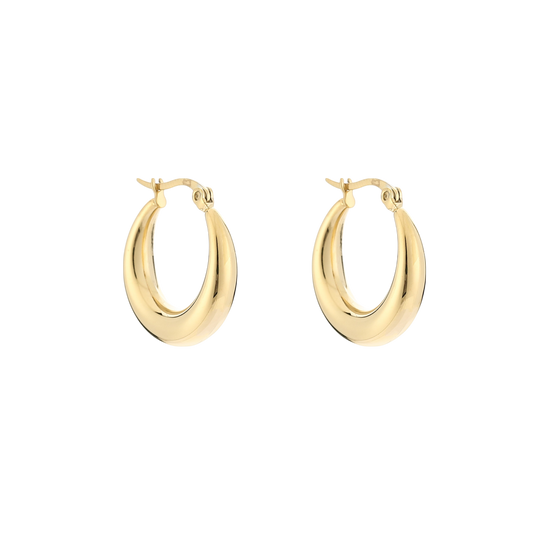 Subtle Shine Hoops