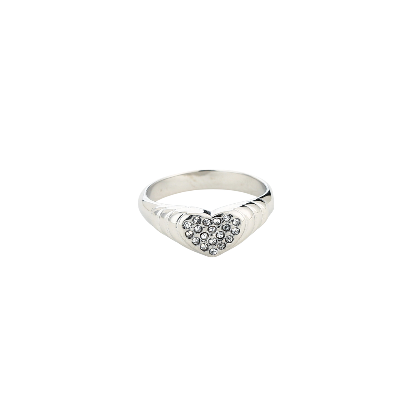 Sparkling Heart Ring