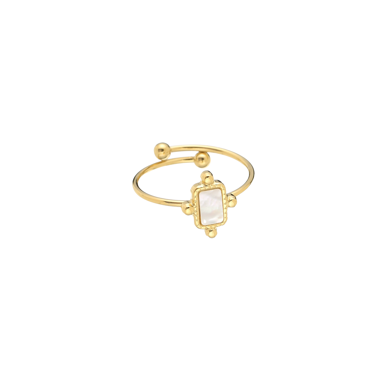 Pearl Accent Ring
