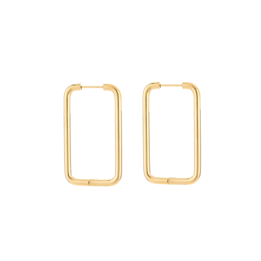 Square Hoop Oorbellen