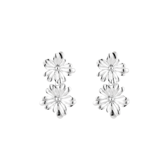 Gelaagde bloemoorbellen van stainless steel