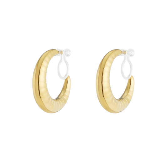 Bold Classic Clip Oorbellen