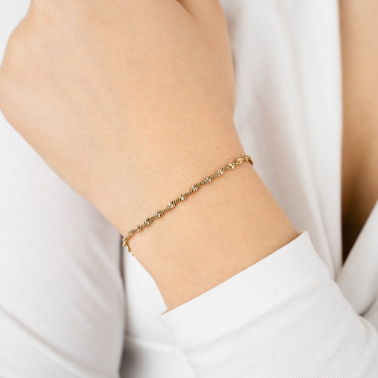 Twisted Sparkle Armband