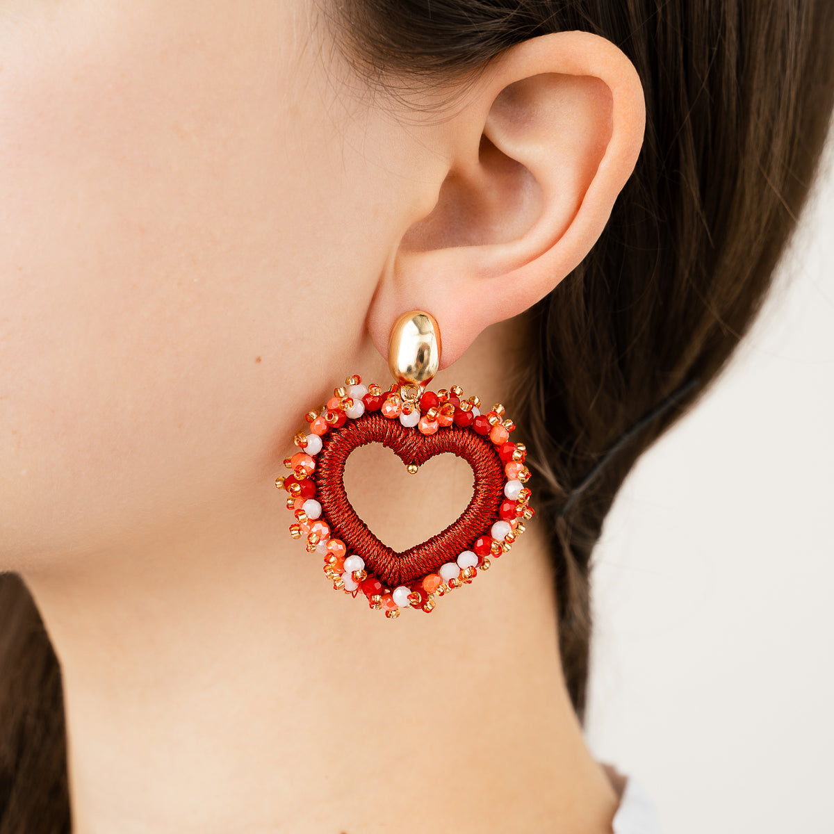 Fiesta Heart Oorbellen