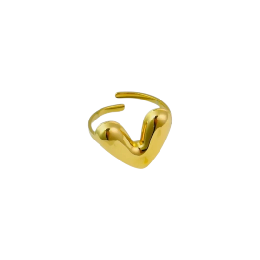 Bold Heart Ring