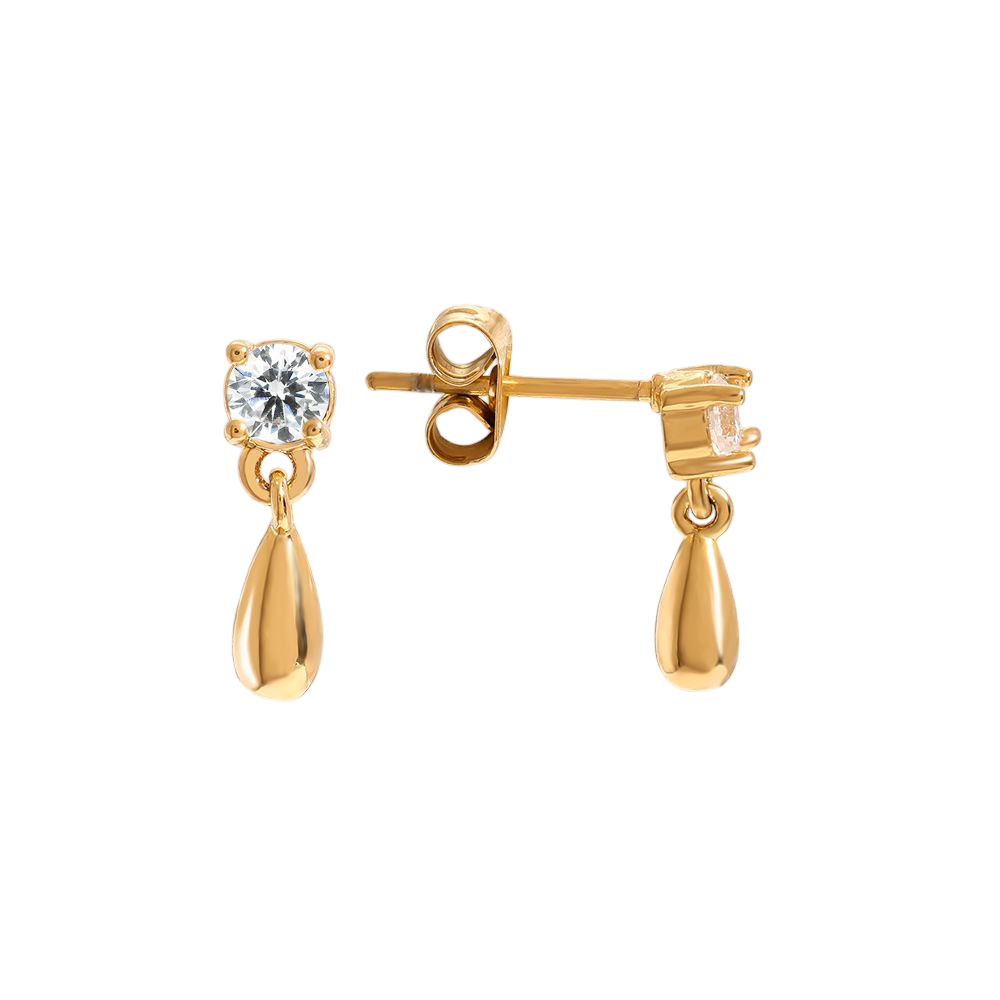 Drop Sparkle Studs