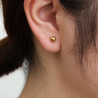 Soft Heart Studs