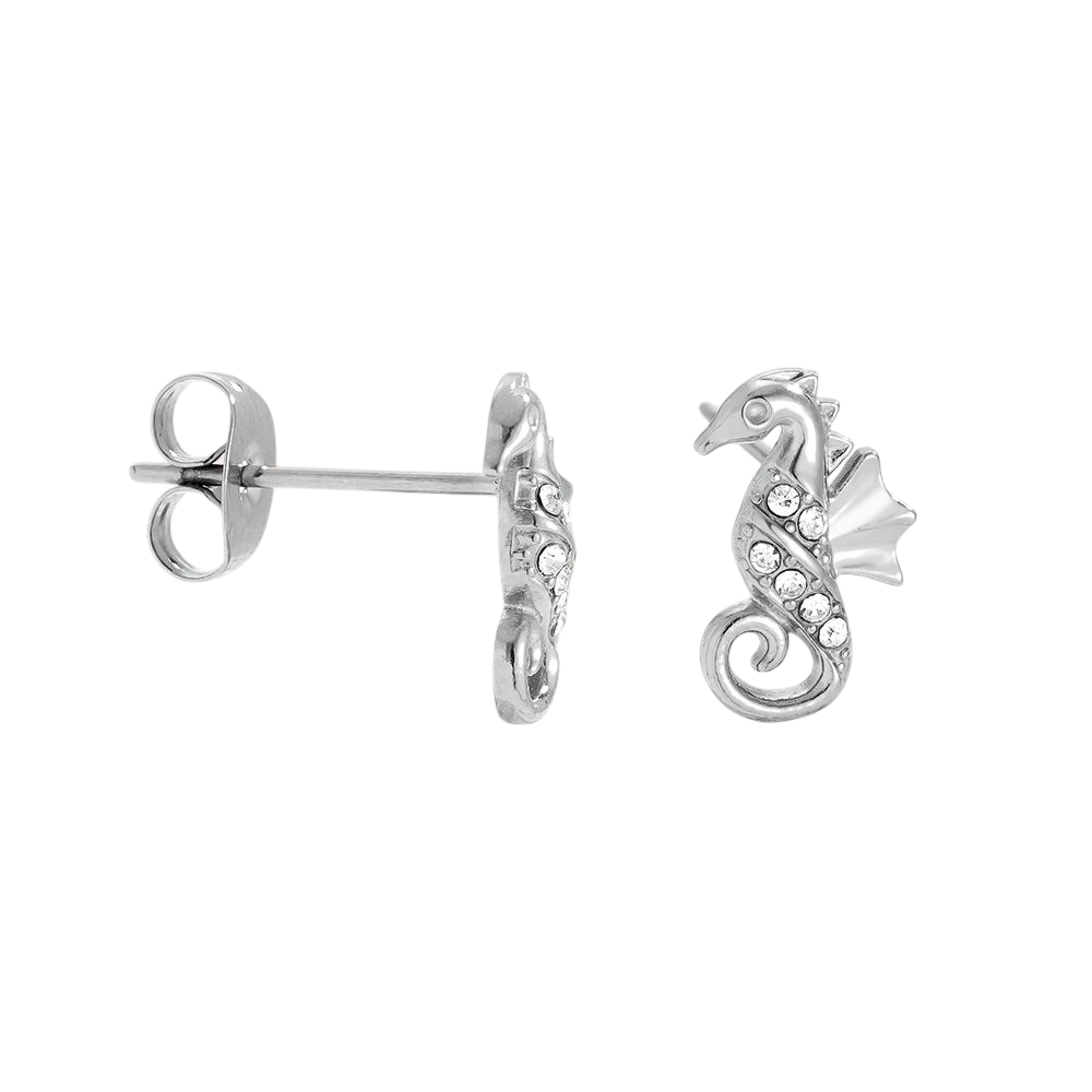Ocean Seahorse Studs