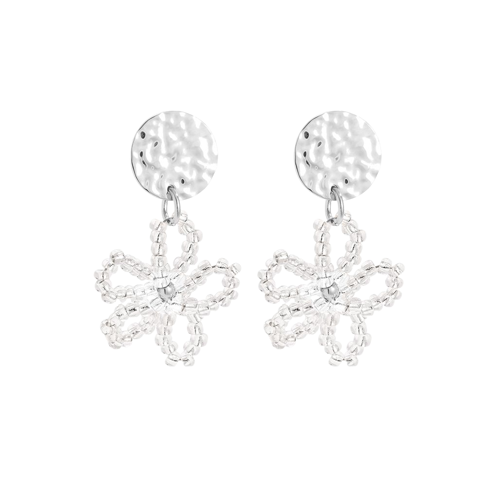 Bloom Beaded Drop Oorbellen