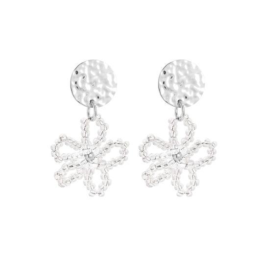 Bloom Beaded Drop Oorbellen