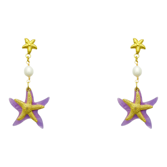 Seastar Pearl Oorbellen