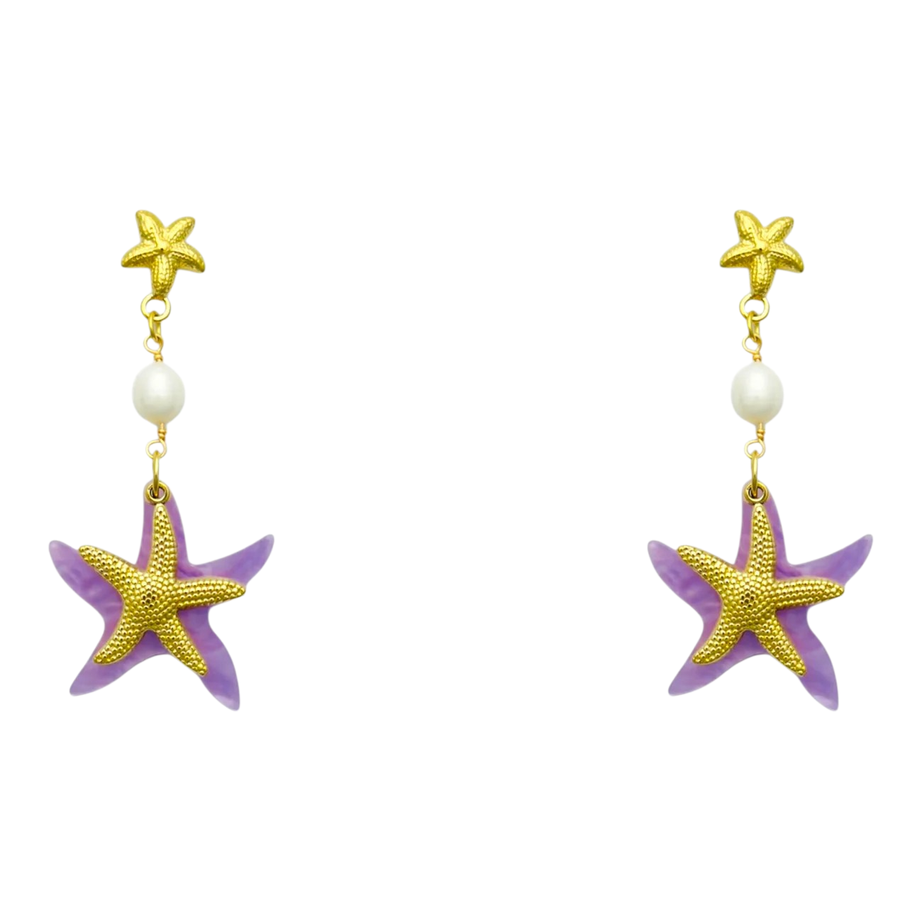 Seastar Pearl Oorbellen