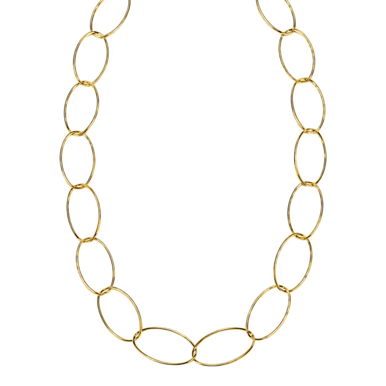 Basic Oval Lange Ketting