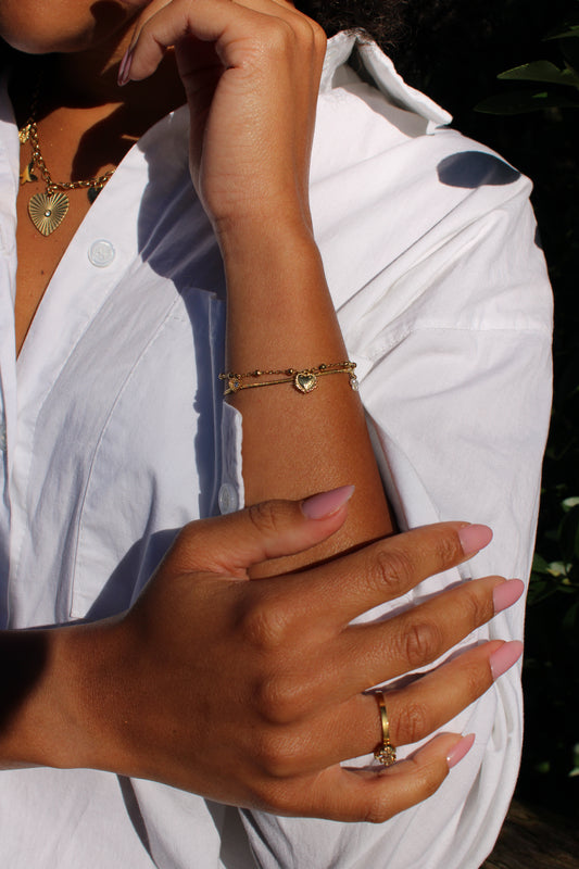Nova Armband Goud – Stainless Steel