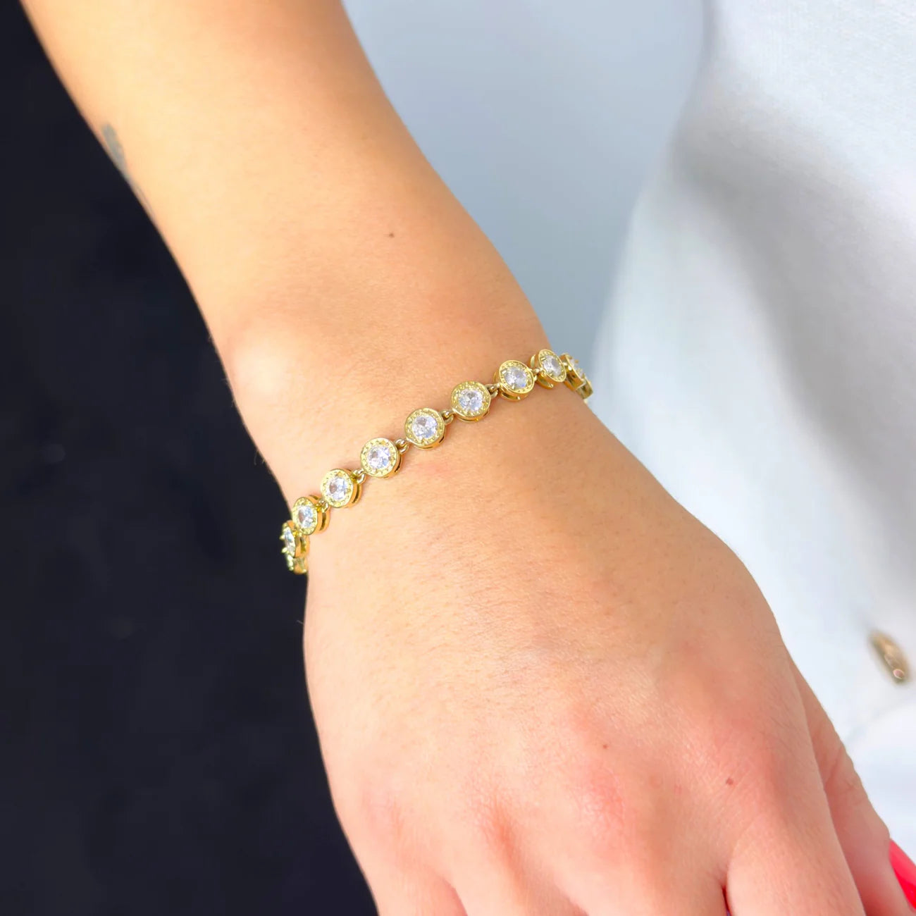 Crystal Glow Armband