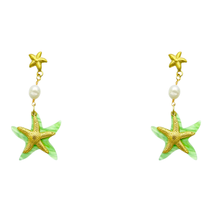 Seastar Pearl Oorbellen