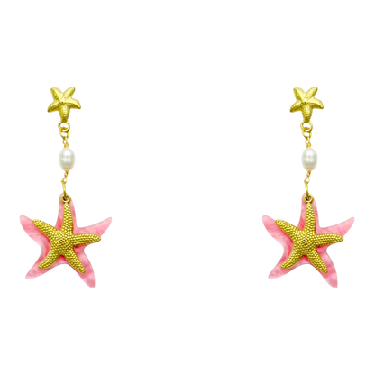Seastar Pearl Oorbellen