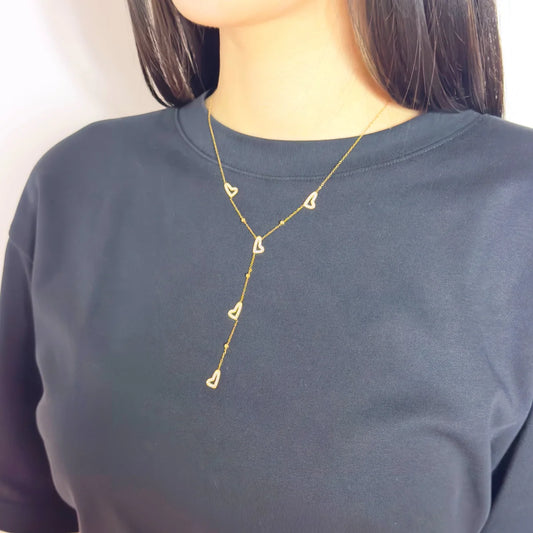 Heart Drop Y-Ketting
