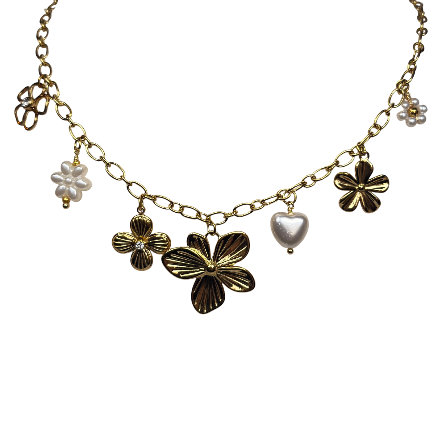 Pearl Bloom Bedel Ketting