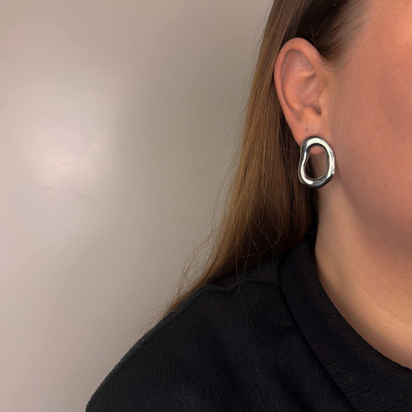 Organic Loop Earrings