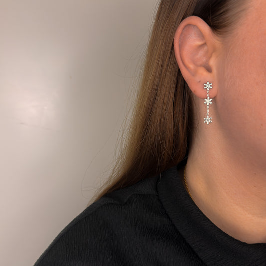 Daisy Drop Oorbellen