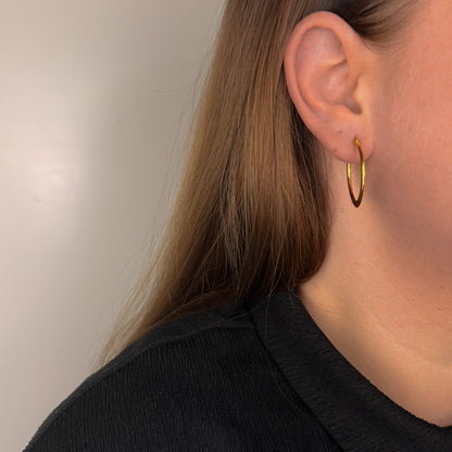 Oval Sleek Oorbellen