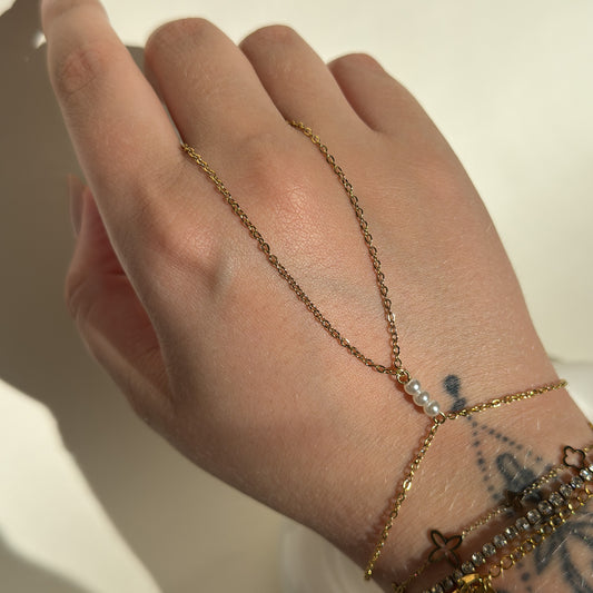 Pearl Touch Hand Chain