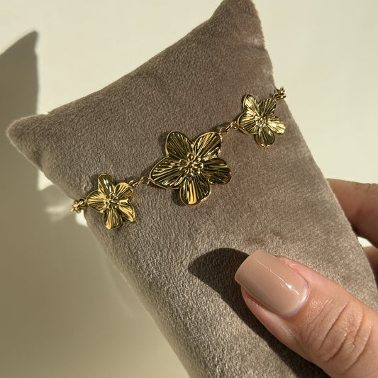 Golden Blossom Armband