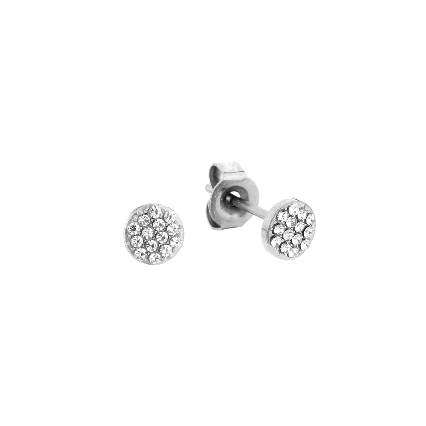 Sparkle Circle Studs