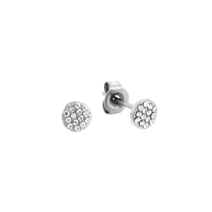Sparkle Circle Studs