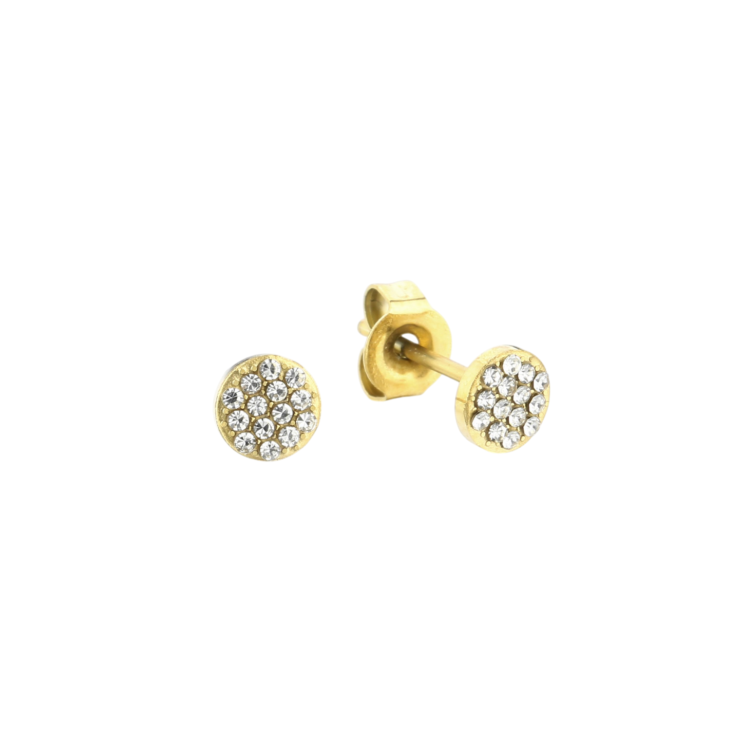 Sparkle Circle Studs