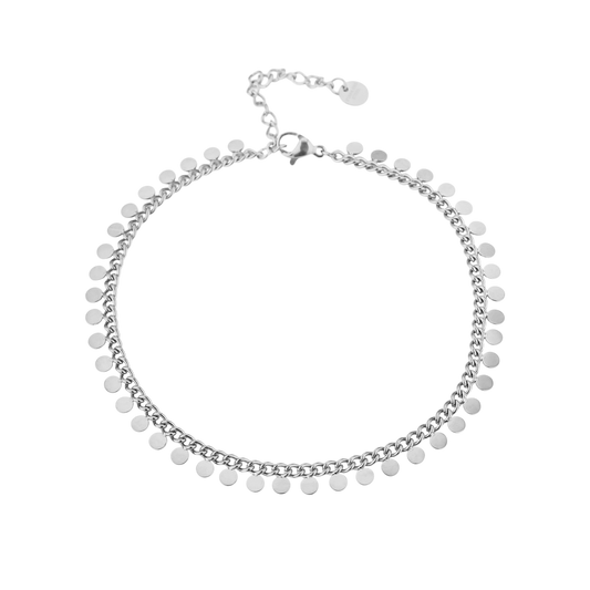 Dainty Discs Enkelbandje