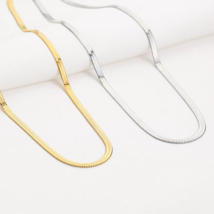 Flat Snake Ketting 50 cm