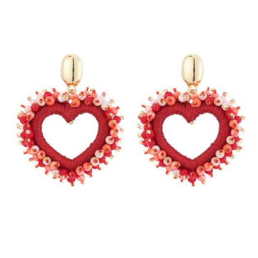 Fiesta Heart Oorbellen