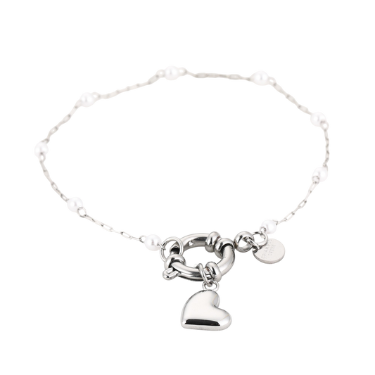 Heart Link Armband