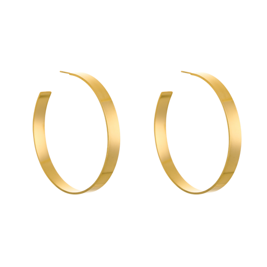 Classic Bold Hoops Oorbellen