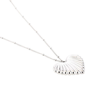 Shell Heart Lange Ketting