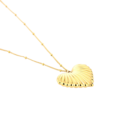 Shell Heart Lange Ketting
