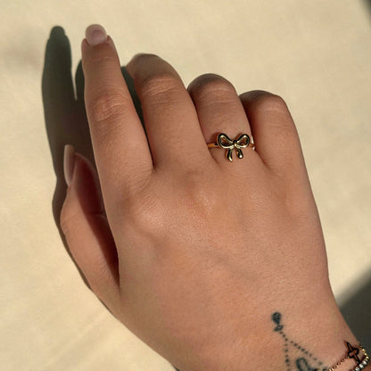 Bow Charm Ring