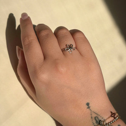 Open Flower Ring