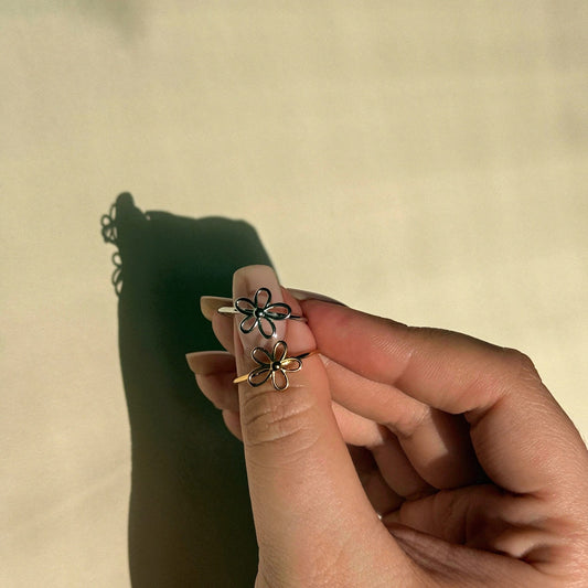 Open Flower Ring