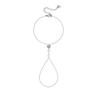 Sweet Hearts Hand Chain