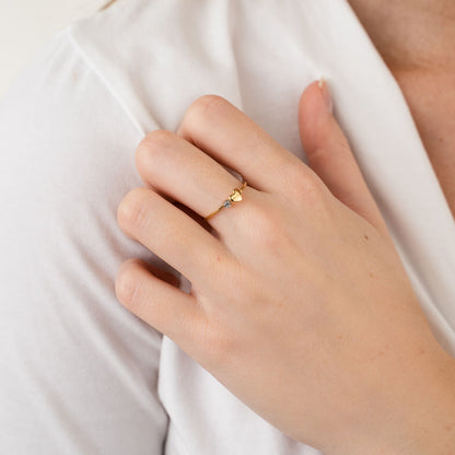 Tiny Heart Ring