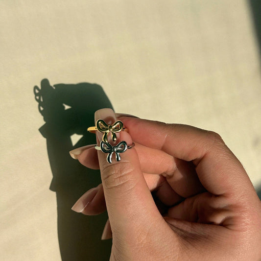 Bow Charm Ring
